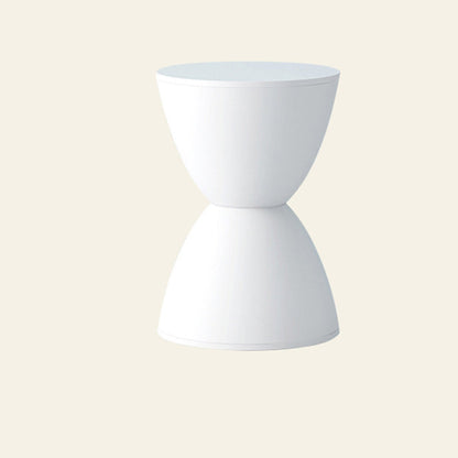 Modern Minimalist PP Hourglass-Shaped Stool Chair For Bedroom & Living Room