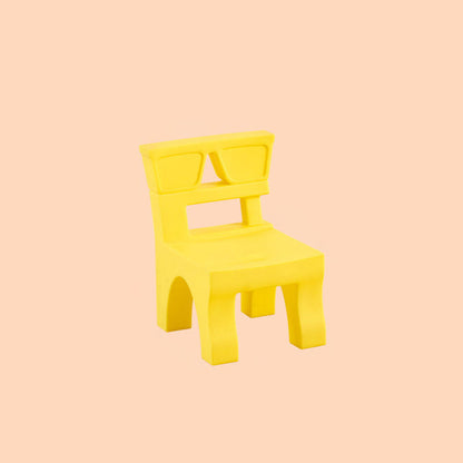 Contemporary Nordic Plastic Square Low Stool For Kids Bedroom & Living Room