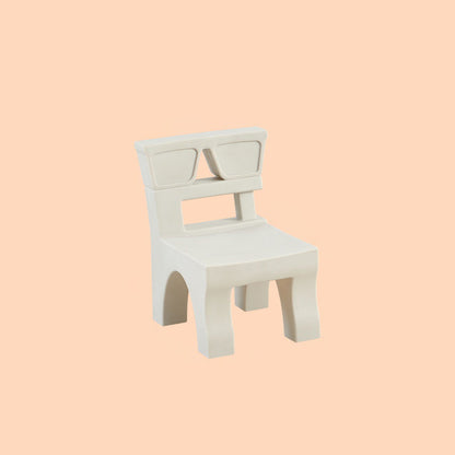 Contemporary Nordic Plastic Square Low Stool For Kids Bedroom & Living Room