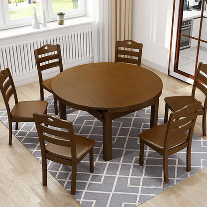 Modern Minimalist Solid Wood Square Dining Chair For Bedroom, Living Room & Dining Room