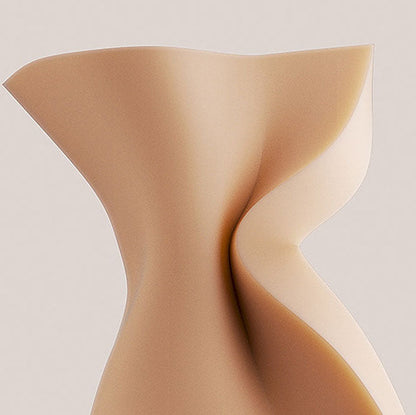 Contemporary Scandinavian Nappa Leather Carbon Steel Curved Square Dining Chair With Backrest For Dining Room