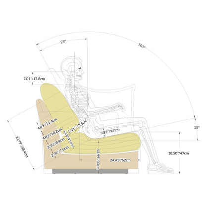 Starlight Pattern Swivel Birch Wood Accent Chair – French Retro Lounge Sofa for Living Room or Study