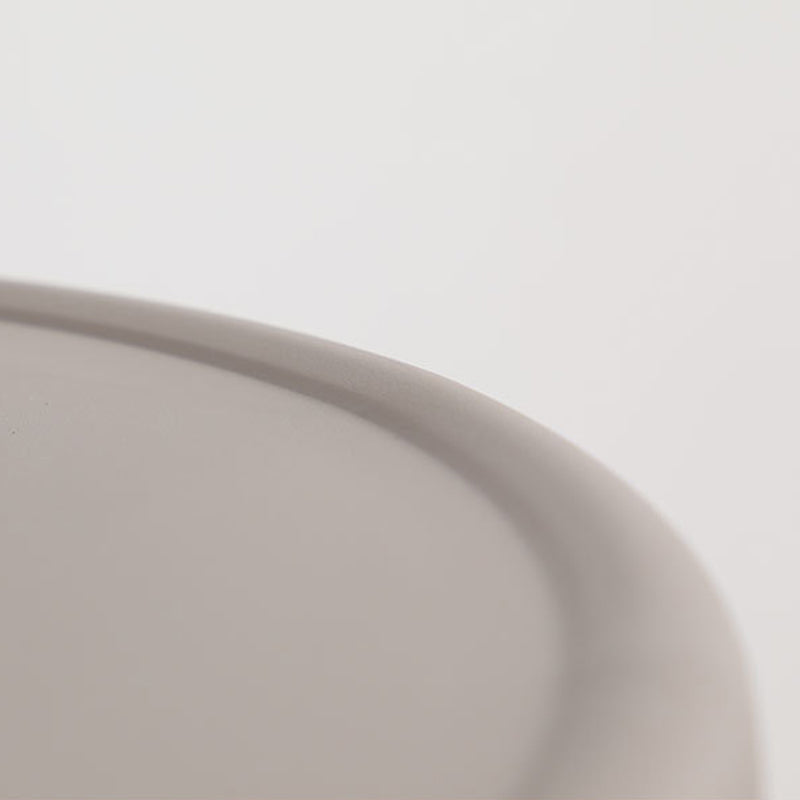 Contemporary Scandinavian Round Plastic Dining Chair Backrest For Dining Room