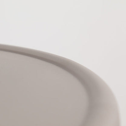 Contemporary Scandinavian Round Plastic Dining Chair Backrest For Dining Room