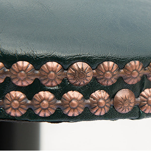 Contemporary Simplicity PU Leather Upholstered Metal Adjustable Swivel Bar Stool Low Back Footrest For Dining Room