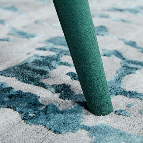 Contemporary Luxury Square Velvet Solid Wood Frame Dining Chair Wingback For Dining Room