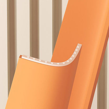 Contemporary Nordic Square Plastic Stackable Vanity Stool Backless For Bedroom