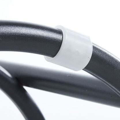 Contemporary Industrial Round PU Leather Reinforced Iron Frame Bar Stool Low Back Footrest For Dining Room