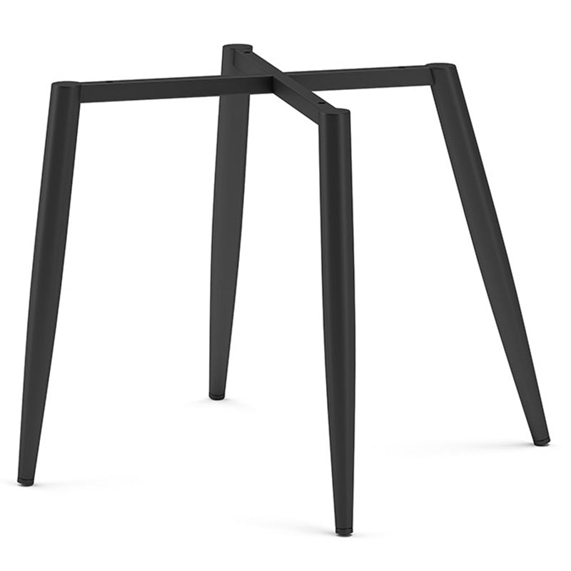 Modern Simplicity Tech Fabric Upholstered Carbon Steel Legs Dining Chair Backrest For Dining Room