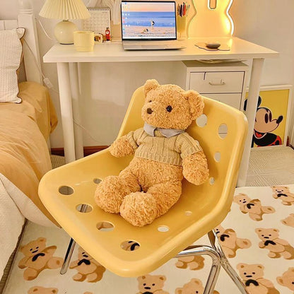 Contemporary Creative Square Cheese Plastic Carbon Steel Dining Chair For Dining Room