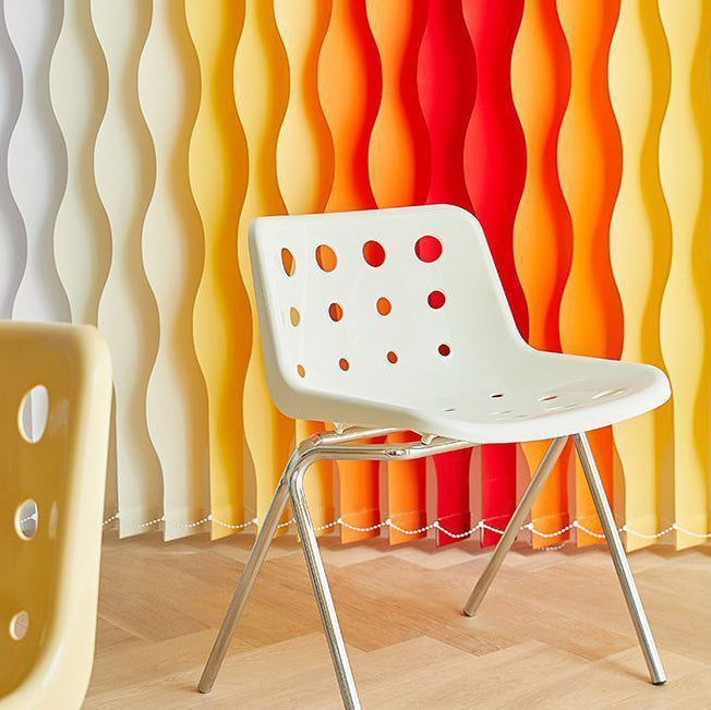 Contemporary Creative Square Cheese Plastic Carbon Steel Dining Chair For Dining Room