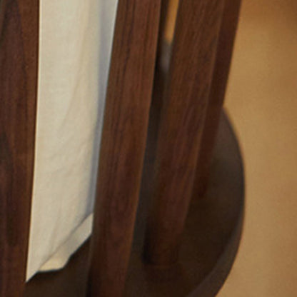 Traditional Vintage Square Arc Ash Wood Dining Chair Backrest For Dining Room