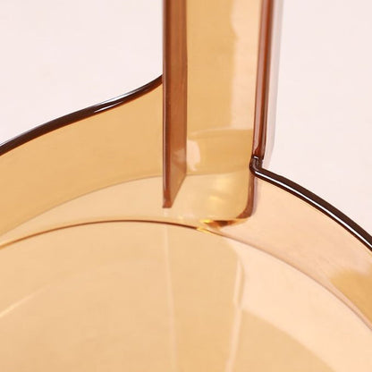 Modern Simplicity Round Acrylic Dining Chair For Dining Room