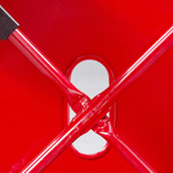 Contemporary Industrial Square Iron Bar Stool Backrest For Dining Room