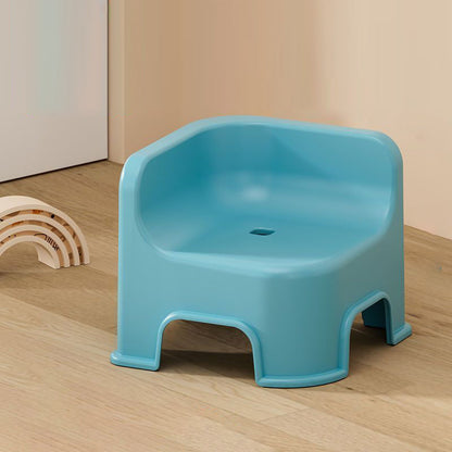 Modern Simplicity Kids Square Plastic Low Stool For Living Room