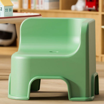 Modern Simplicity Kids Square Plastic Low Stool For Living Room