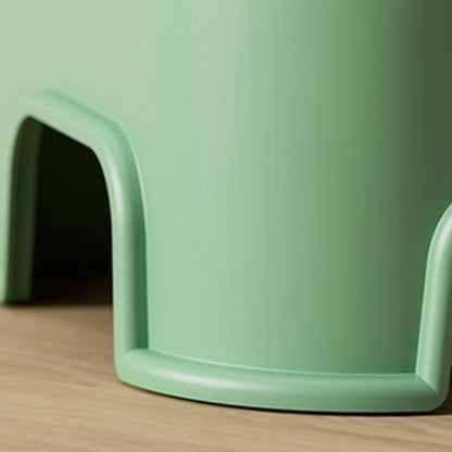 Modern Simplicity Kids Square Plastic Low Stool For Living Room