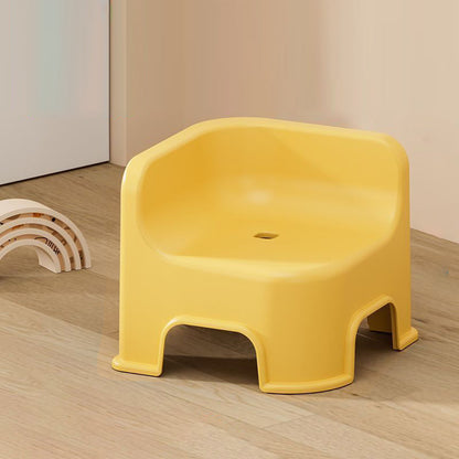 Modern Simplicity Kids Square Plastic Low Stool For Living Room