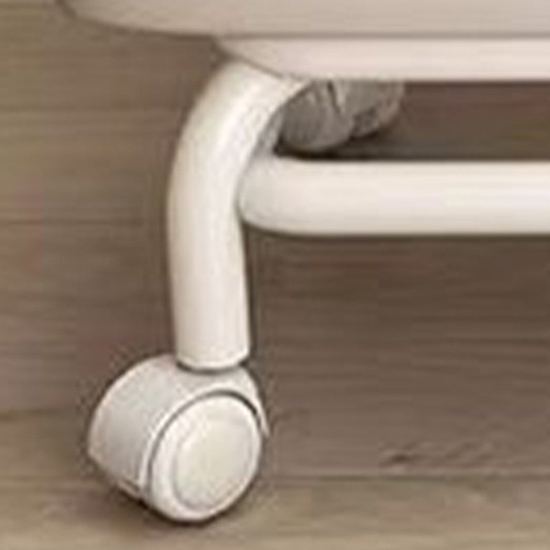 Modern Minimalist Curved Square Swivel Mobile Pulley Napa Leather Metal Chair Backrest For Living Room