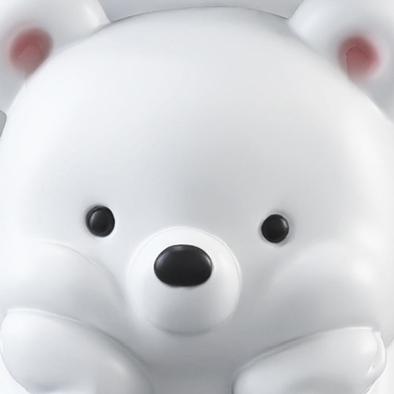 Contemporary Creative Resin Bear-Shaped Side Table For Bedroom And Living Room Decor