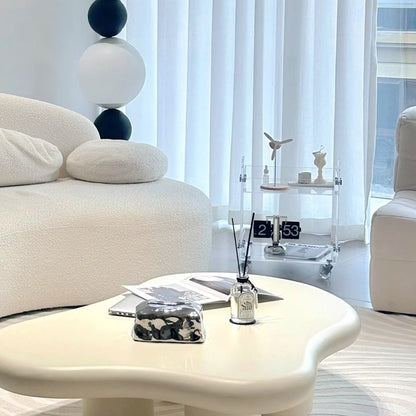 Modern Minimalist Acrylic Rectangular Side Table With 2/3-Tier Storage For Bedroom & Living Room