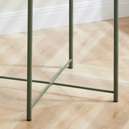 Modern Minimalist Iron Round Side Table For Bedroom & Living Room
