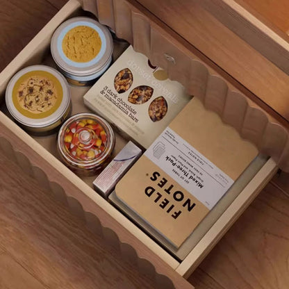 Traditional Chinese Solid Wood Glass Striped Square Nightstand With 2-Drawers For Bedroom