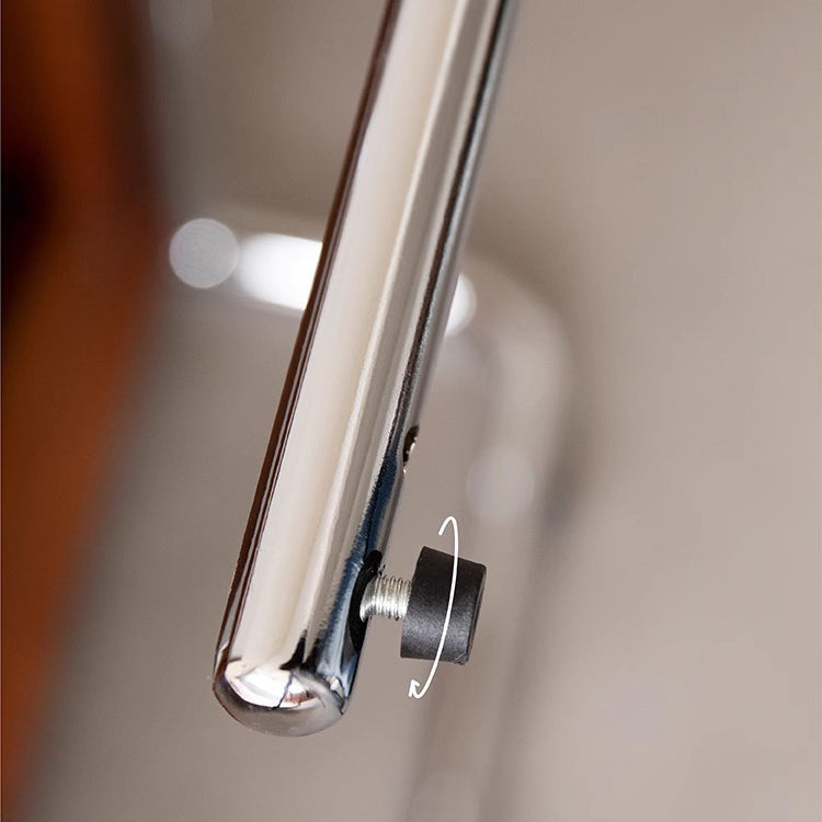 Contemporary Creative Pine Stainless Steel Curved Square Nightstand With 2 Drawers For Bedroom