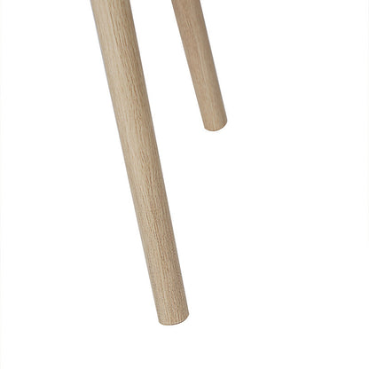 Contemporary Simplicity Rectangular Solid Wood Nightstand Drawer For Bedroom