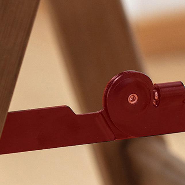 Traditional Vintage Rectangular Bamboo Bar Stool Footrest For Dining Room