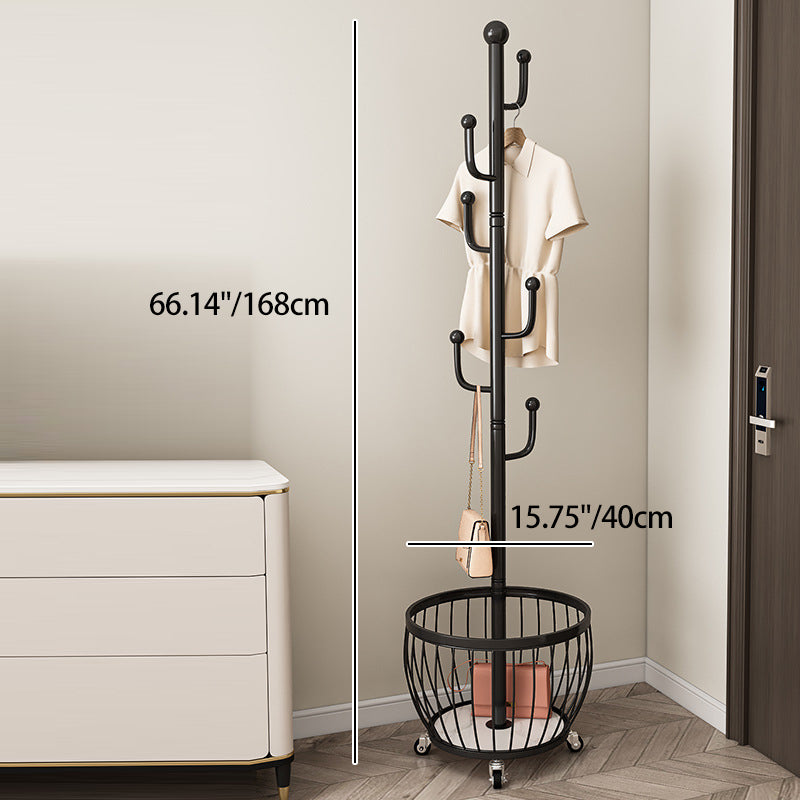 خزانة تخزين متحركة من الفولاذ الكربوني بأربعة أقطاب وستة أقطاب لغرفة النوم، مصنوعة من فرع شجرة بتصميم آرت ديكو حديث 