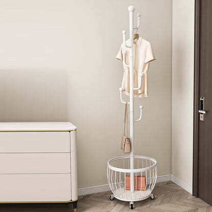 خزانة تخزين متحركة من الفولاذ الكربوني بأربعة أقطاب وستة أقطاب لغرفة النوم، مصنوعة من فرع شجرة بتصميم آرت ديكو حديث 