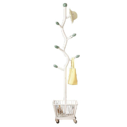 خزانة تخزين متحركة من الفولاذ الكربوني بتصميم فني حديث لغرفة النوم، مكونة من سلة واحدة 