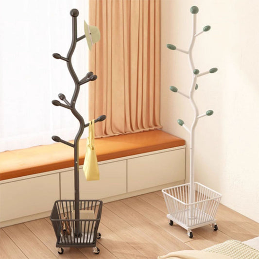 خزانة تخزين متحركة من الفولاذ الكربوني بتصميم فني حديث لغرفة النوم، مكونة من سلة واحدة 