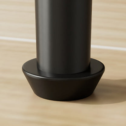 Contemporary Nordic Hollow Backrest Carbon Steel Frame Upholstered Dining Chair For Dining Room