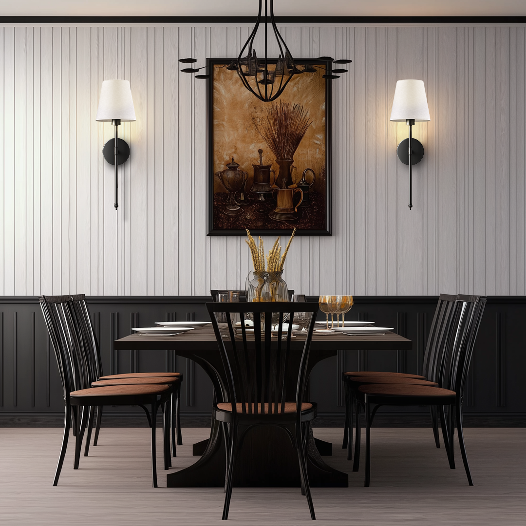 Easy installation of BulbBoss wireless wall sconces