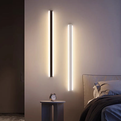 مصباح حائط LED طويل الشريط - إضاءة خطية بسيطة لغرفة النوم أو غرفة المعيشة