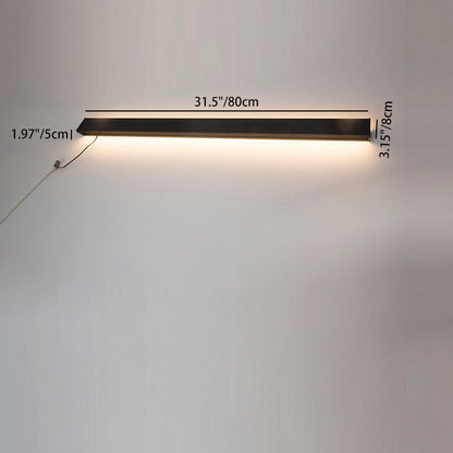 Strip Trapezoidal LED Wall Light - Modern Minimalist Soft Ambient Lighting For Bedroom Or Living Room