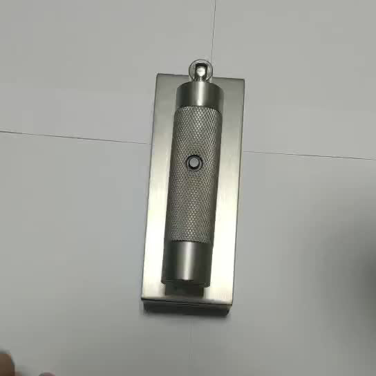 長方形シリンダーアルミLEDウォールライト - 寝室用USB充電器付き工業用調節可能スポットライト