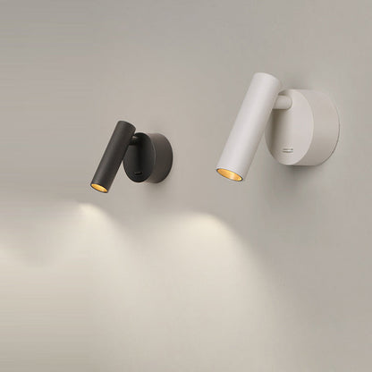 مصباح حائط LED دائري من الألومنيوم بتصميم عصري بسيط لغرفة المعيشة