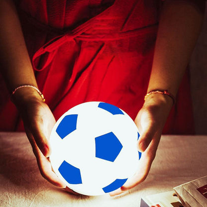 Creative Soccer Silicone LED Night Light USB Charging Table Lamp