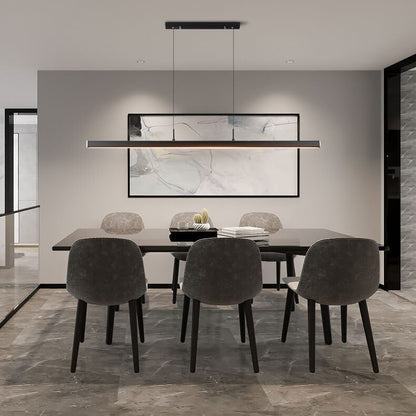 Modern Minimalist Long Strip LED Pendant Light