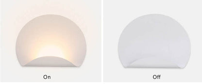 Modern Circle Shape Aluminum 1-Light LED Wall Sconce Lamps