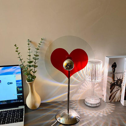 Creative Heart Shape 1-Light LED Vibes Standing Floor Lamp