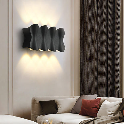 Modern Minimalist Aluminum Waterproof LED Wall Sconce Lamps