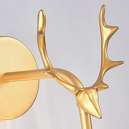 Modern Antler Glass Ball LED Wall Sconce Lamps