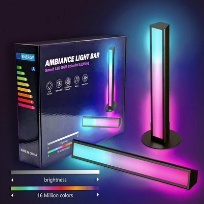 Creative Long Strip RGB 1-Light LED Table Lamp