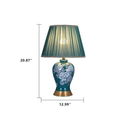 Modern Chinese Ceramic 1-Light Table Lamp