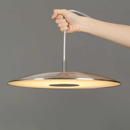 Nordic Round Plate Flying UFO 1-Light LED Pendant Light