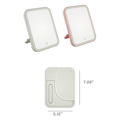 LED Makeup Mirror Touch Sensitive Portable Makeup Mirror